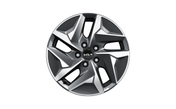 Set winterwielen 17 inch lichtmetaal Gimpo bi-colour met TPMS en Yokohama winterbanden