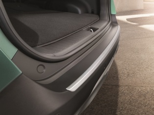 Sierlijst achterbumper geborsteld aluminium look