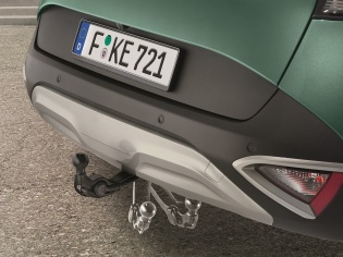 Trekhaak met volledig elektrisch wegklapbare kogel excl. kabelset