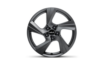 Set winterwielen 18 inch lichtmetaal Muan bi-color met TPMS en Yokohama winterbanden
