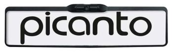Kentekenplaathouder met achteruitrijcamera (verstelbaar)