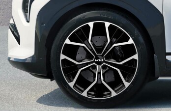 Lichtmetalen velgenset 20 inch MATISSE zwart gepolijst met TPMS en zomerbanden