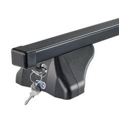 Dakdragers zwart staal incl slotenset