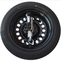 Thuiskomer 17 inch compleet met krik en gereedschap