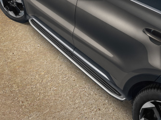Side steps mat aluminium