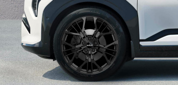 Lichtmetalen velgenset 20 inch MATISSE volledig zwart met TPMS en all season banden