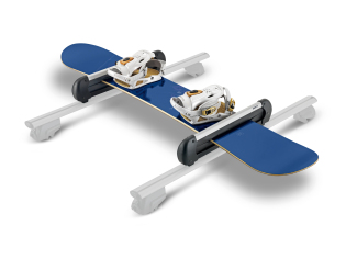 Skidrager model 400 voor vier paar skis of twee snowboards