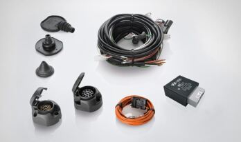 Trekhaak kabelset 13-polig voor semi-automatisch wegklapbare trekhaak