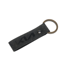 Kia sleutelhanger leer