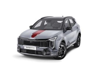 Race striping rood, voor op de motorkap
