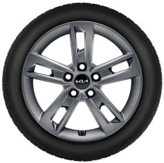 Set winterwielen 17 inch lichtmetaal met TPMS en Continental winterbanden