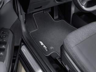 Mattenset velours driedelig met GT-line logo