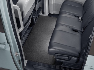 Mattenset velours 2e zitrij (PV5 passenger 5-zits)