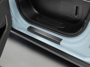 Dorpel beschermfolie, zwart (set van 2)