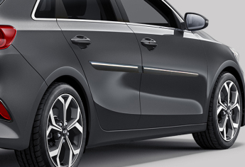 Stootlijstenset vierdelig zonder inleg