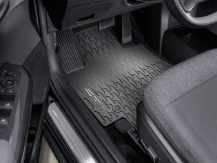 Mattenset rubber vierdelig met GT-line logo