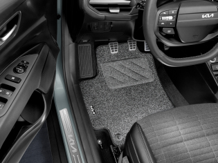 Mattenset standaard vierdelig met Kia logo