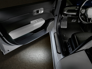 LED in-en uitstapverlichting kleur wit