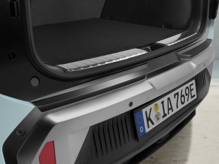 Achterbumper beschermfolie zwart