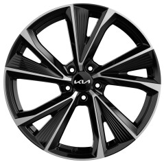 Lichtmetalen velgenset 19 inch Evento zwart gepolijst
