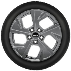 Set winterwielen 17 inch lichtmetaal met TPMS en Continental winterbanden