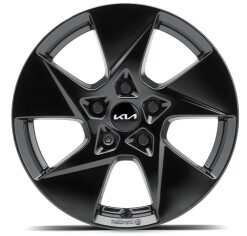 Lichtmetalen velgenset 16 inch Hadong hoogglans zwart