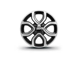 Lichtmetalen velgenset 15 inch Kijang antraciet gepolijst met Hankook zomerband