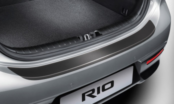 Achterbumper beschermfolie zwart