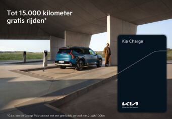 Kia Charge laadvoucher € 2.000,-