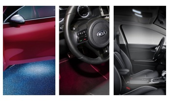 LED pack (met rode voetruimte verlichting)