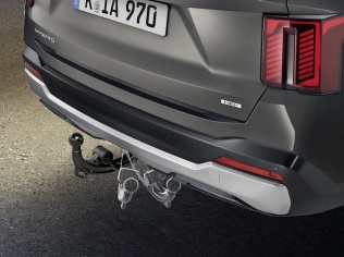 Trekhaak met volledig elektrisch wegklapbare kogel excl. kabelset